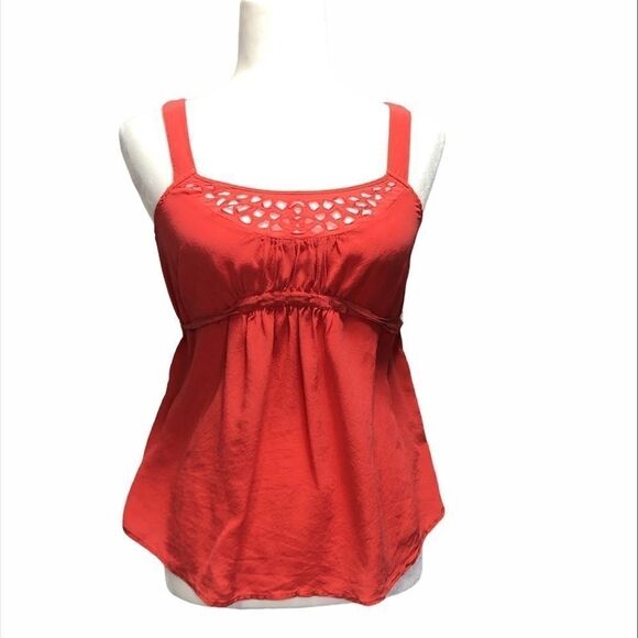 🚨 UO Ecote Silk Sleeveless Top - Picture 1 of 10
